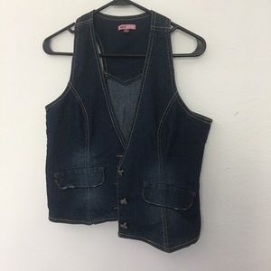 Jean vest 2000s Lizzie McGuire